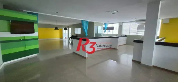 Sala Comercial para venda ou aluguel, 495m² no Vila Belmiro, Santos