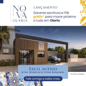 Apartamento com 2 Quartos à venda, 39m² no Olaria, Rio de Janeiro