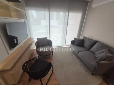 Apartamento com 1 Quarto para alugar, 38m² no Cambuí, Campinas