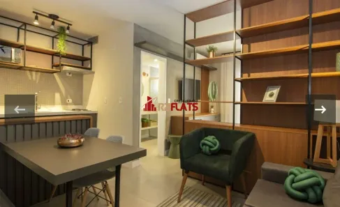 Flat com 1 Quarto para alugar, 32m² no Cerqueira César, São Paulo
