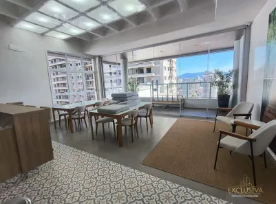 Apartamento com 2 Quartos para alugar, 76m² no Canto do Forte, Praia Grande