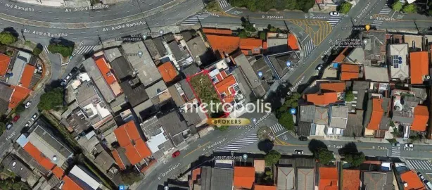 Lote/Terreno à venda, 258m² no Parque Jaçatuba, Santo André