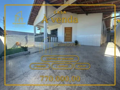 Casa com 3 Quartos à venda, 210m² no Portal de Jacaraípe, Serra