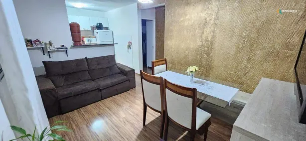 Apartamento com 2 Quartos à venda, 45m² no Sapucaia, Contagem
