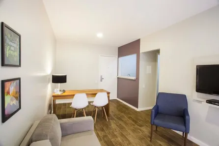 Apartamento com 1 Quarto para alugar, 42m² no Jardim Paulista, São Paulo