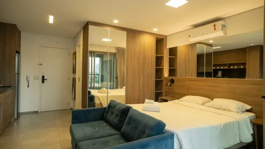 Apartamento com 1 Quarto para alugar, 36m² no Cidade Mãe do Céu, São Paulo