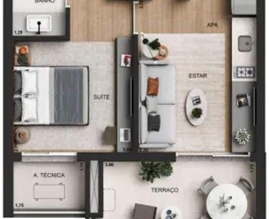 SOMA PERDIZES - APARTAMENTOS no Jardim São Francisco(Zona Sul), São Paulo