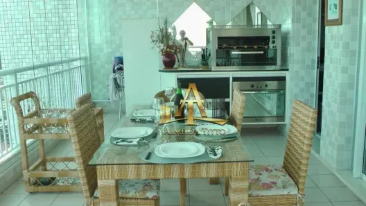 Apartamento com 3 Quartos à venda, 121m² no Vila Alzira, Guarujá