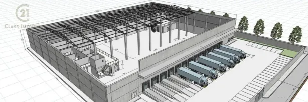 Galpão/Depósito/Armazém para alugar, 3205m² no Estância Dlaville, Londrina