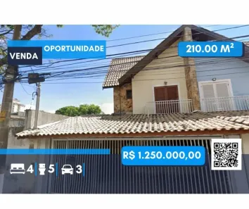 Sobrado com 4 Quartos à venda, 21000m² no Jardim Peri Peri, São Paulo