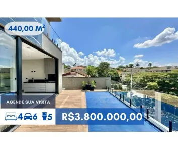 Casa de Condomínio com 4 Quartos à venda, 440m² no São Paulo II, Cotia