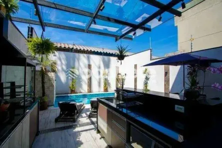 Sobrado com 3 Quartos para alugar, 386m² no Vila Pires, Santo André