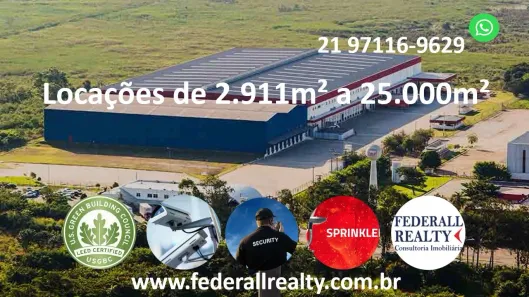 Galpão/Depósito/Armazém para alugar, 25488m² no Parque Embaixador, Resende