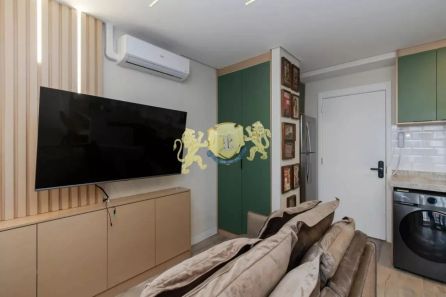Flat com 1 Quarto à venda, 38m² no Santo Amaro, São Paulo