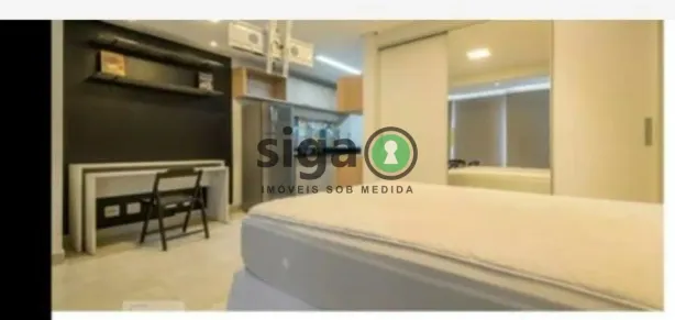 Apartamento com 1 Quarto para alugar, 35m² no Brooklin Paulista, São Paulo