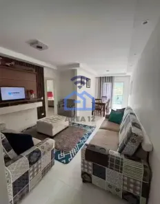 Apartamento com 2 Quartos para alugar, 80m² no Cidade Jardim, Caraguatatuba