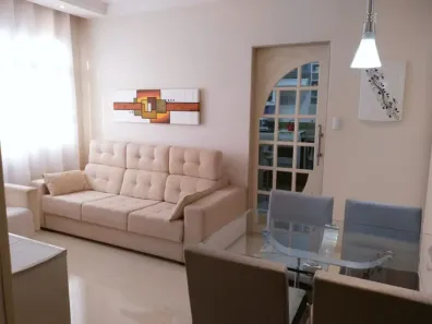 Apartamento com 1 Quarto para alugar, 54m² no Campo Grande, Santos