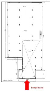 Ponto Comercial para alugar, 1329m² no Cerqueira César, São Paulo