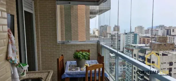 Apartamento com 2 Quartos à venda, 94m² no Gonzaga, Santos
