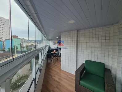 Apartamento com 2 Quartos para alugar, 93m² no Caiçara, Praia Grande