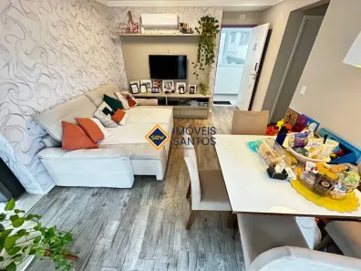Apartamento com 2 Quartos à venda, 73m² no José Menino, Santos