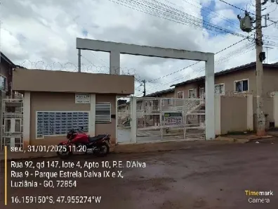 Apartamento com 2 Quartos à venda, 44m² no Parque Estrela Dalva IX, Luziânia