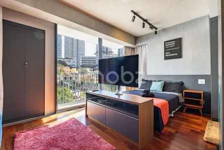 Kitnet com 1 Quarto à venda, 30m² no Jardim das Bandeiras, São Paulo