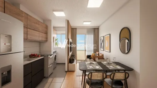 Apartamento com 2 Quartos à venda, 43m² no Fazenda São Quirino, Campinas