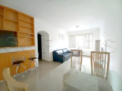 Flat com 1 Quarto à venda, 40m² no Indianópolis, São Paulo