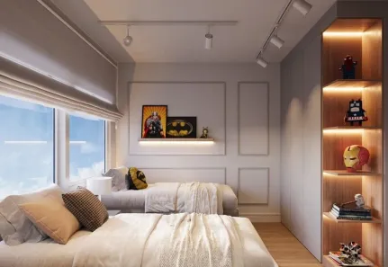 Apartamento com 1 Quarto à venda, 51m² no Jardim Lindóia, Porto Alegre
