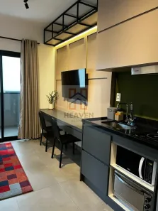 Apartamento com 1 Quarto para alugar, 28m² no Pinheiros, São Paulo