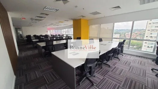 Sala Comercial para alugar, 387m² no Cidade Monções, São Paulo