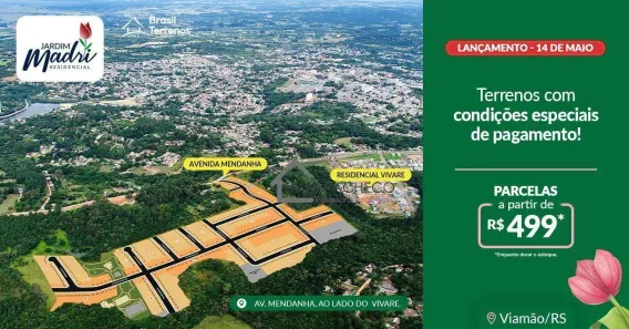 Lote/Terreno à venda, 200m² no Centro, Viamão