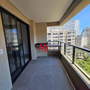 Apartamento com 2 Quartos à venda, 75m² no José Menino, Santos