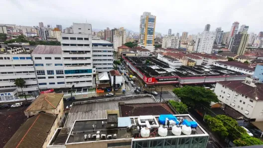 Apartamento com 1 Quarto para alugar, 54m² no Boqueirão, Santos