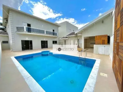 Casa de Condomínio com 4 Quartos para alugar, 359m² no Vila Borghese, Indaiatuba
