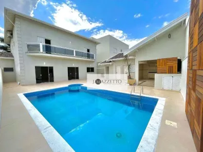 Casa de Condomínio com 4 Quartos para venda ou aluguel, 359m² no Vila Borghese, Indaiatuba