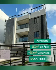 Apartamento com 2 Quartos à venda, 53m² no Aeroclube, João Pessoa