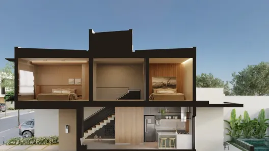 Casa de Condomínio com 3 Quartos à venda, 218m² no Shopping Park, Uberlândia
