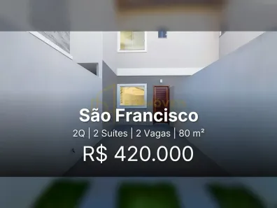 Casa com 2 Quartos à venda, 80m² no São Francisco, Serra
