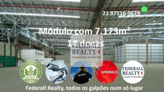 Galpão/Depósito/Armazém para alugar, 7173m² no Pavuna, Rio de Janeiro