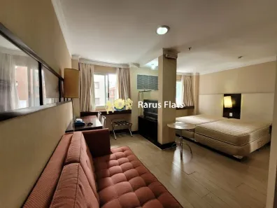 Flat com 1 Quarto para alugar, 29m² no Cerqueira César, São Paulo