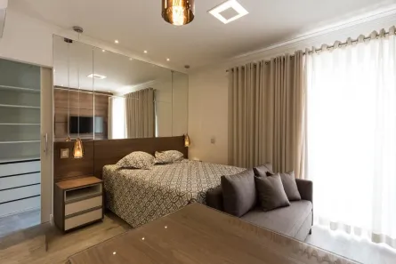 Kitnet com 1 Quarto à venda, 33m² no Santo Amaro, São Paulo