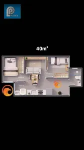 Apartamento com 2 Quartos à venda, 40m² no Vila Nova Manchester, São Paulo