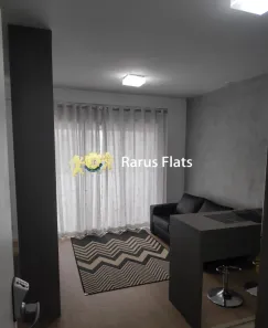 Apartamento com 1 Quarto para alugar, 38m² no Santo Amaro, São Paulo