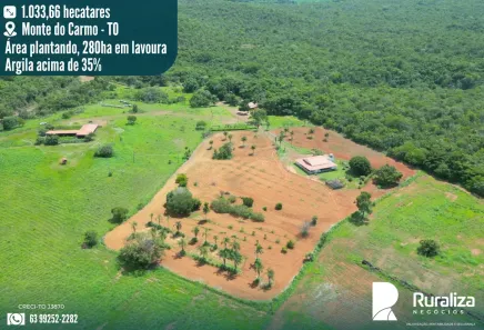 Fazenda/Sítio à venda, 1033m² no , Monte do Carmo