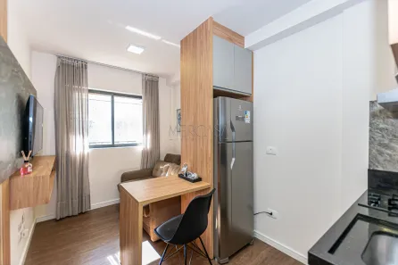 Apartamento com 1 Quarto para alugar, 24m² no Centro, Curitiba