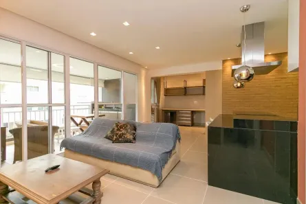 Apartamento com 1 Quarto à venda, 74m² no Cidade Monções, São Paulo