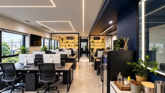 Sala Comercial para alugar, 89m² no Loteamento Israel, Americana