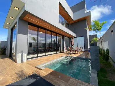 Casa de Condomínio com 3 Quartos à venda, 273m² no Novo Mundo, Uberlândia